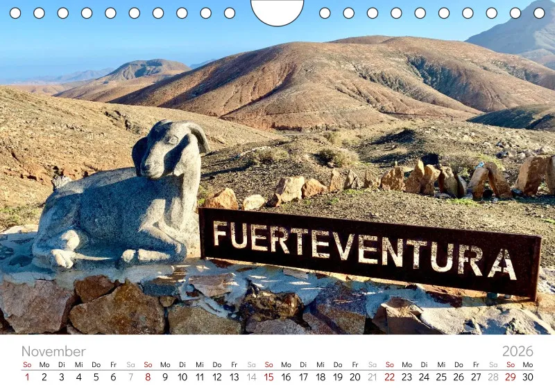 Fuerteventura Wandkalender