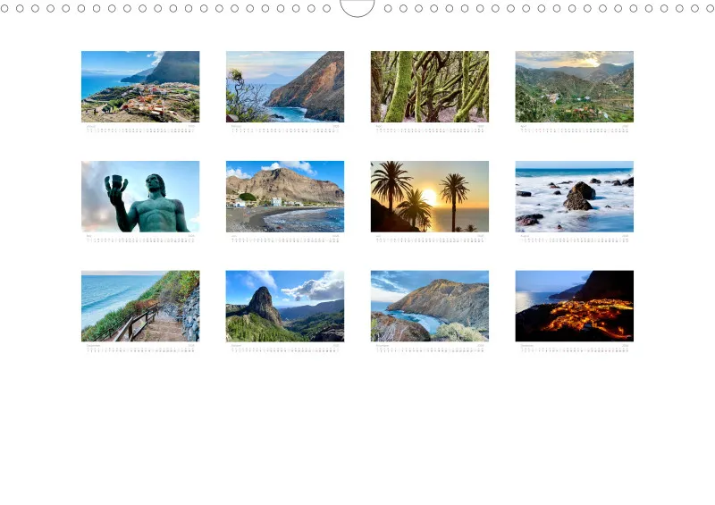 La Gomera Wandkalender