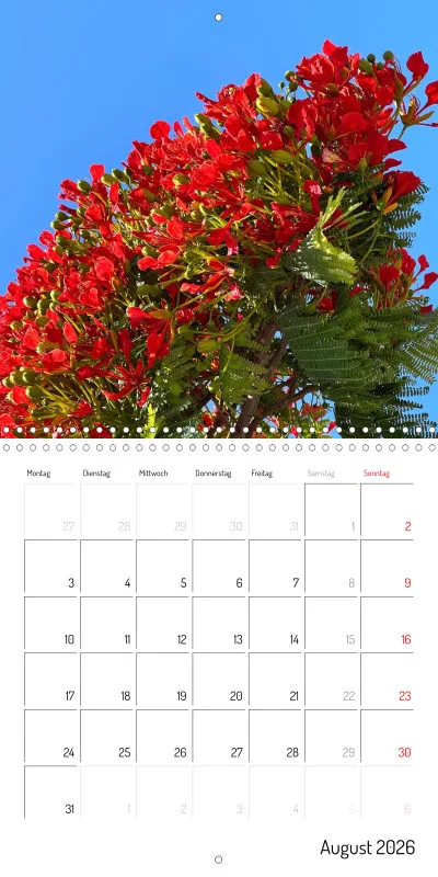 Teneriffa Klappkalender