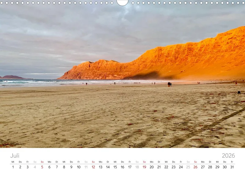 Lanzarote Wandkalender