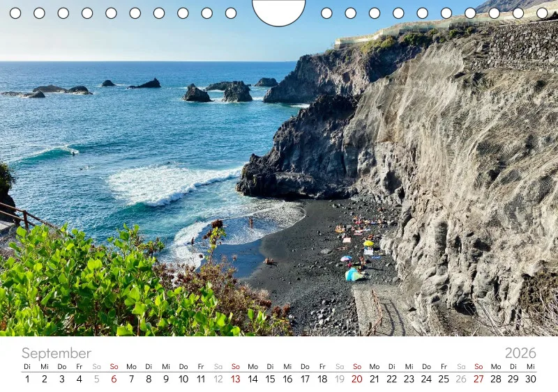 La Palma Wandkalender