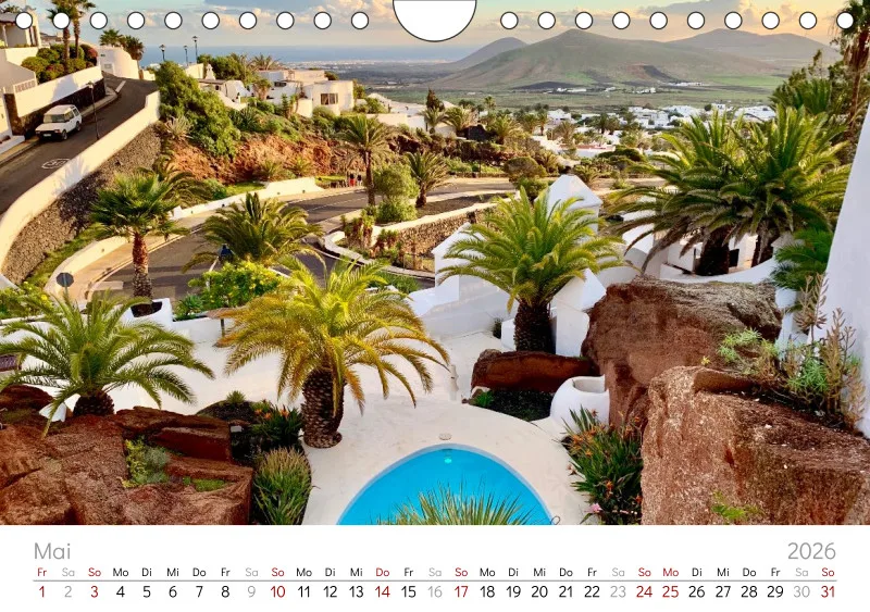 Lanzarote Wandkalender