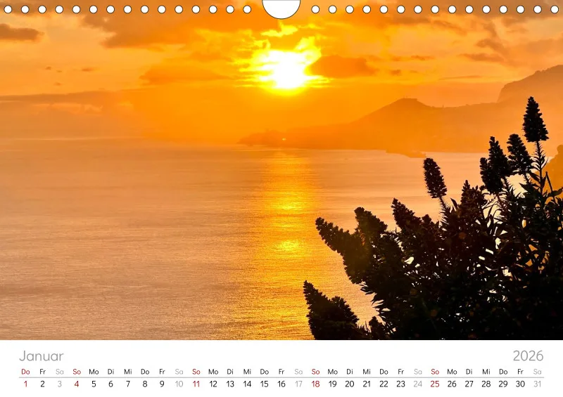 Madeira Wandkalender