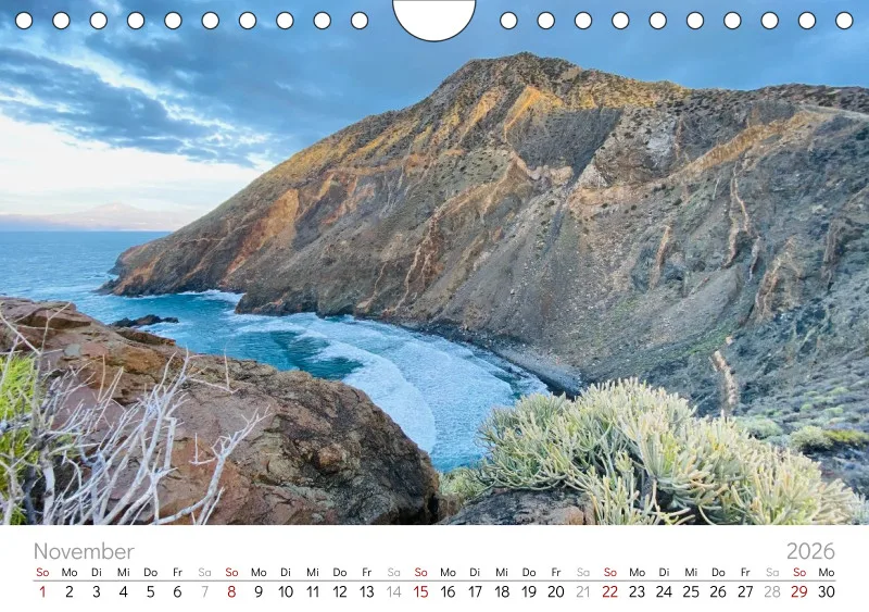 La Gomera Wandkalender
