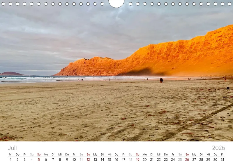 Lanzarote Wandkalender