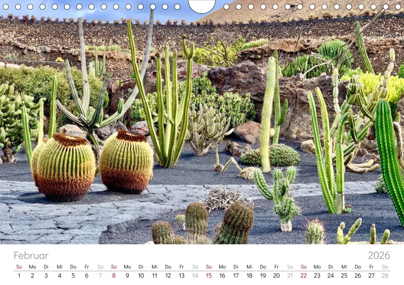 Lanzarote Wandkalender