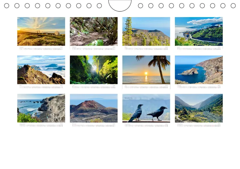 La Palma Wandkalender