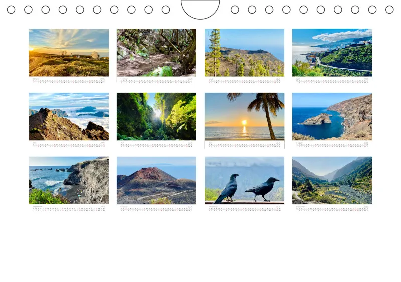 La Palma Wandkalender