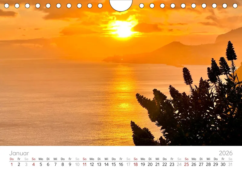 Madeira Wandkalender