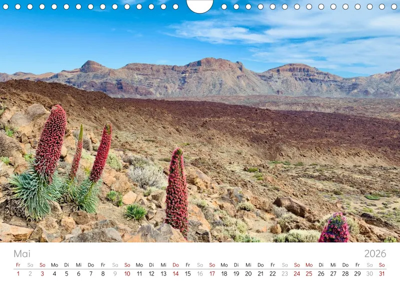 Teneriffa Wandkalender