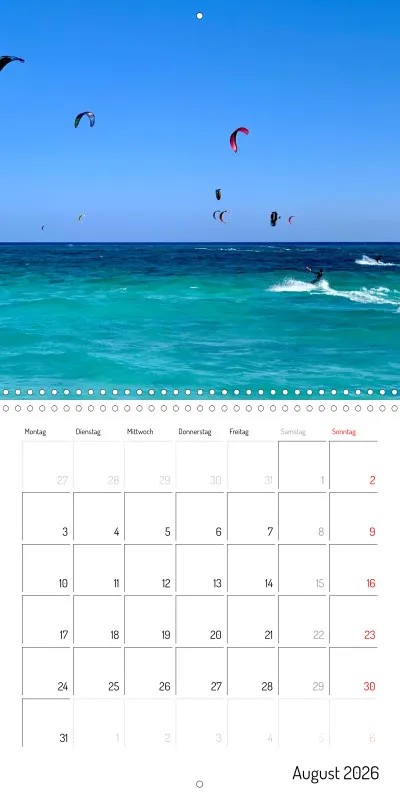 Fuerteventura Klappkalender