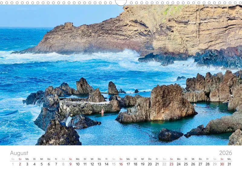 Madeira Wandkalender