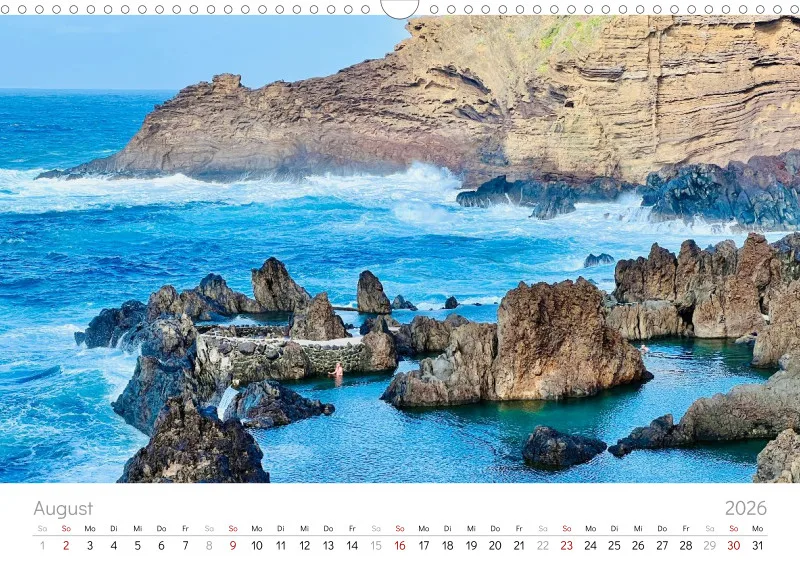 Madeira Wandkalender