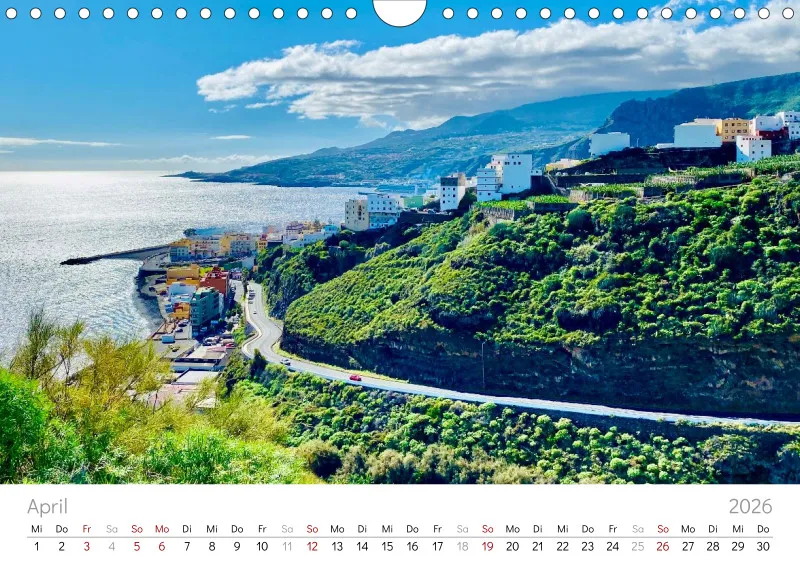 La Palma Wandkalender