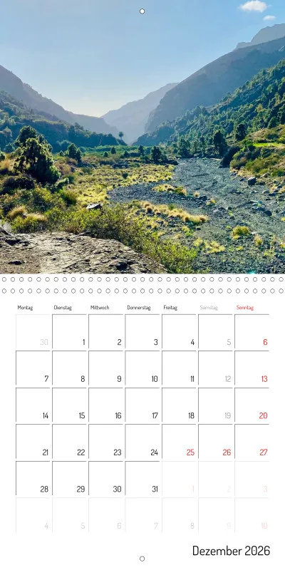 La Palma Klappkalender