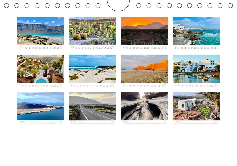Lanzarote Wandkalender