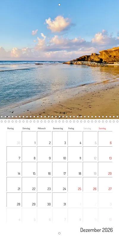 Fuerteventura Klappkalender