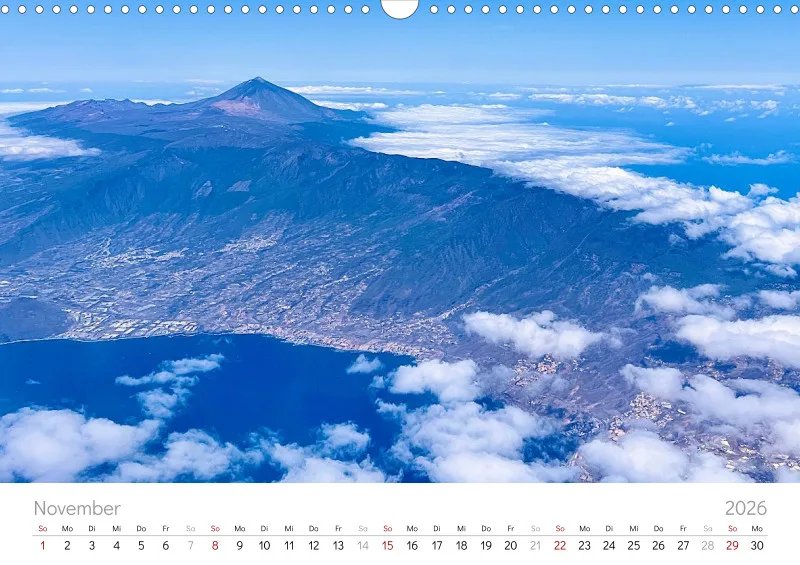 Teneriffa Wandkalender