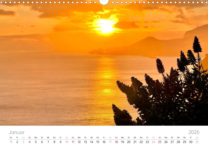 Madeira Wandkalender