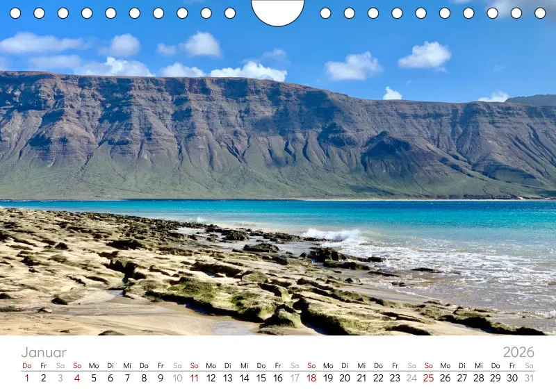 Lanzarote Wandkalender