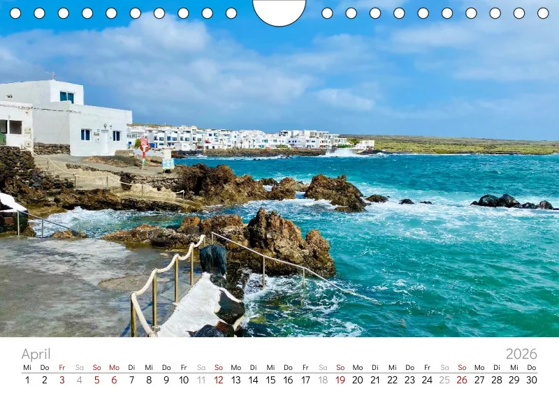 Lanzarote Wandkalender