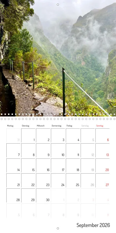 Madeira Klappkalender