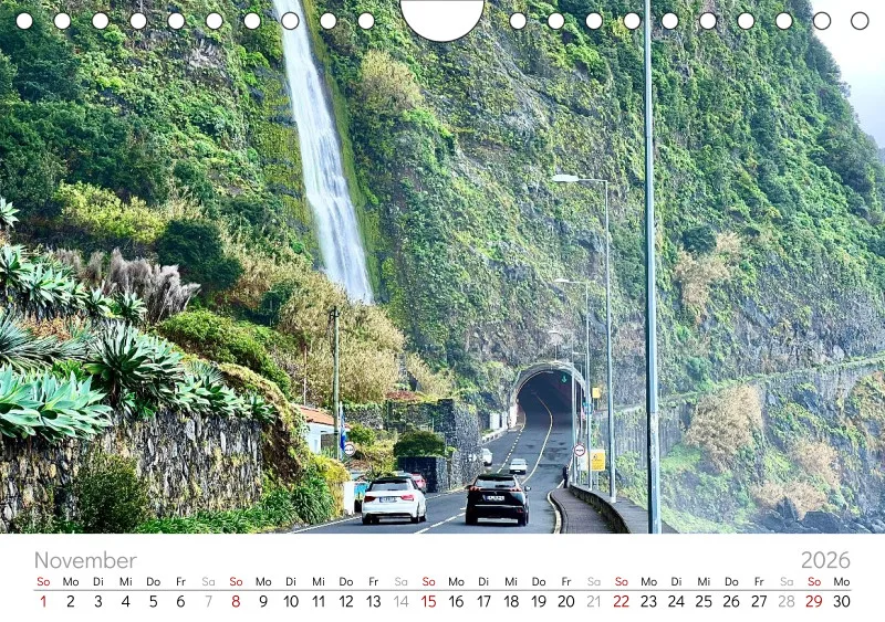 Madeira Wandkalender