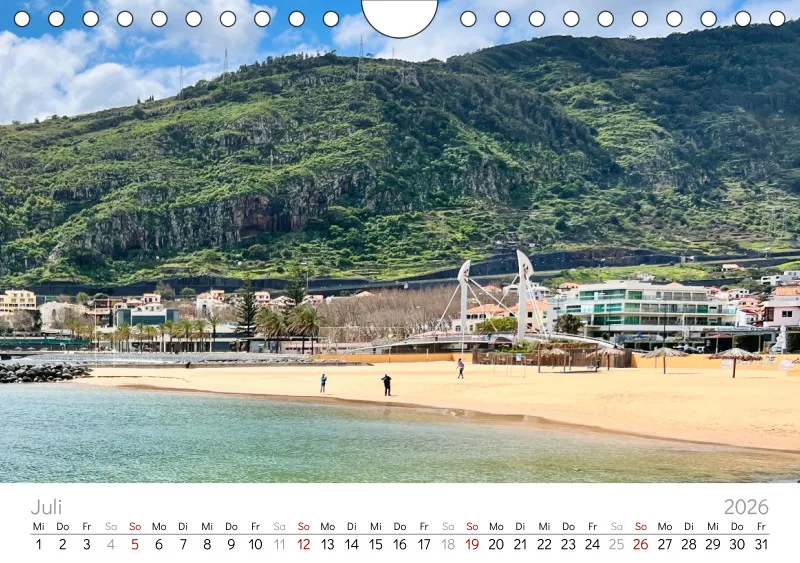 Madeira Wandkalender