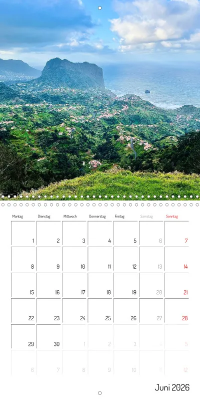 Madeira Klappkalender