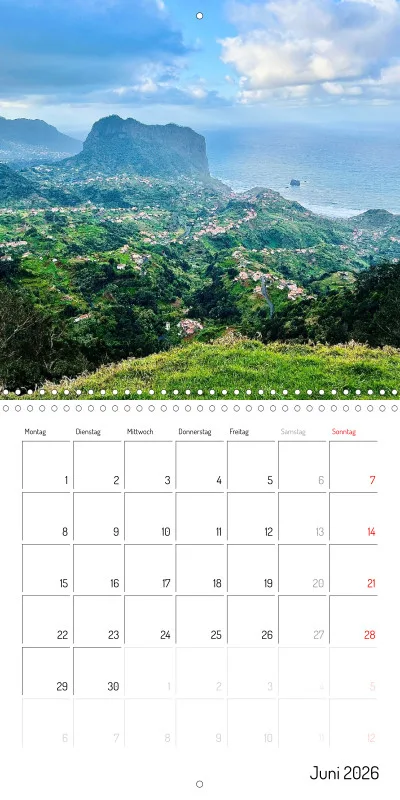 Madeira Klappkalender