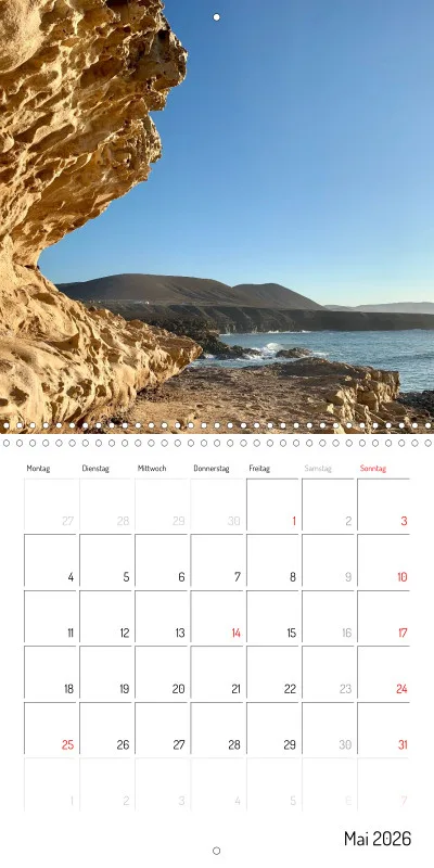Fuerteventura Klappkalender