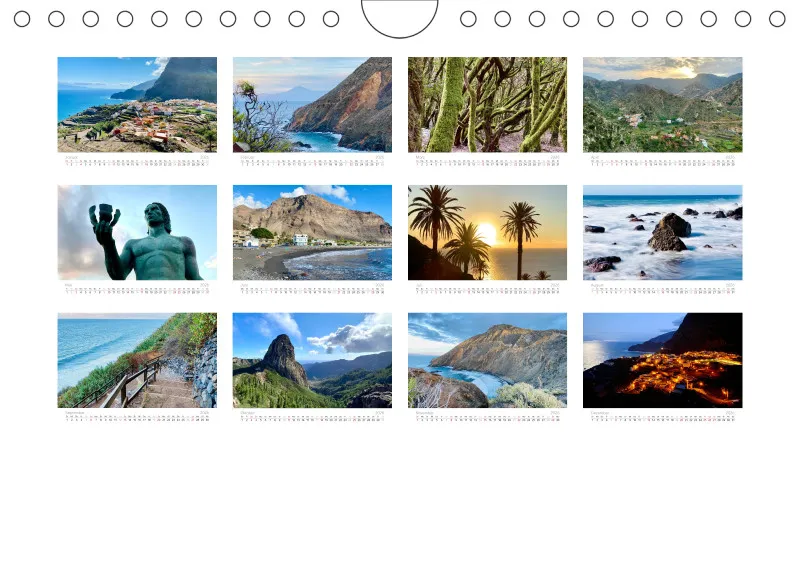La Gomera Wandkalender