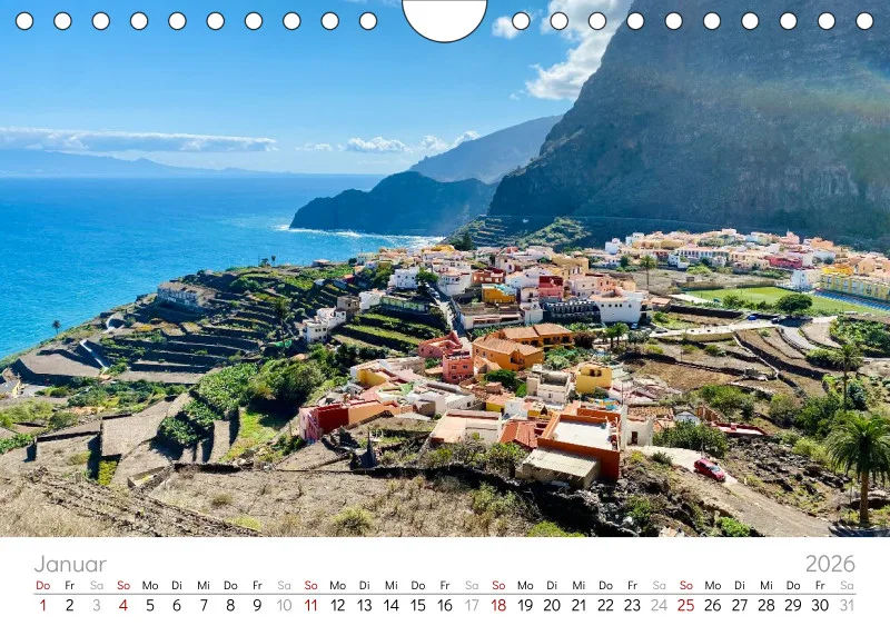 La Gomera Wandkalender