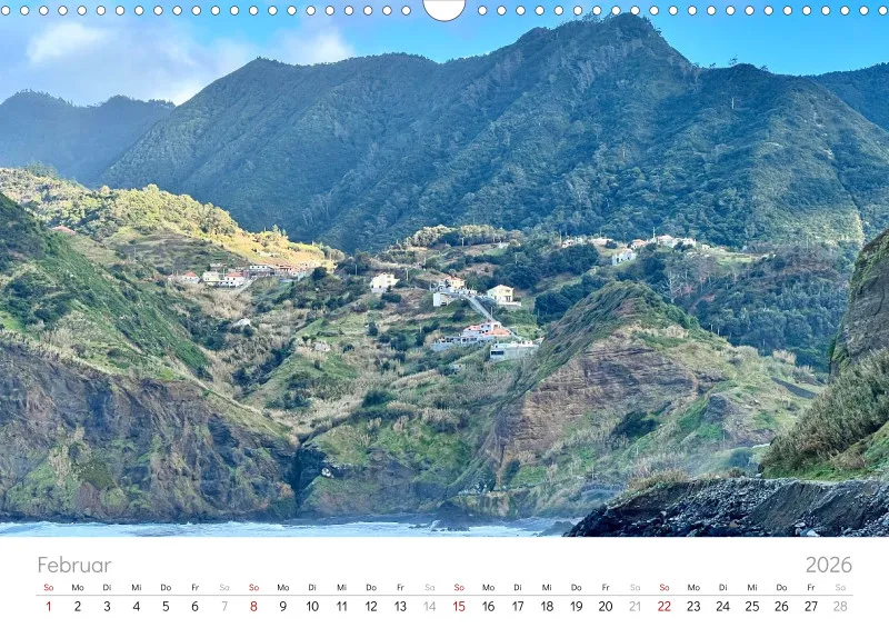 Madeira Wandkalender