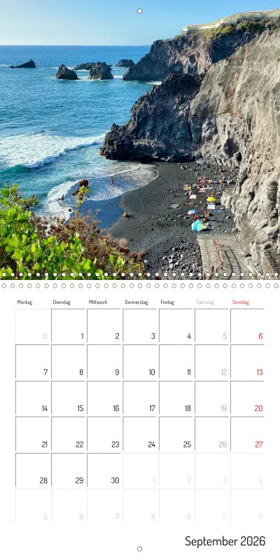 La Palma Klappkalender