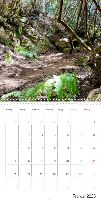 La Palma Klappkalender