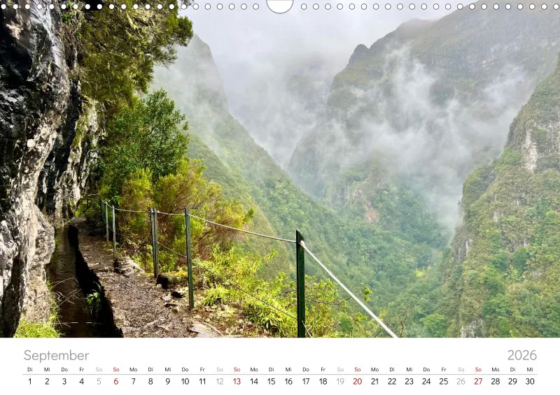 Madeira Wandkalender