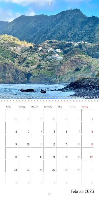 Madeira Klappkalender