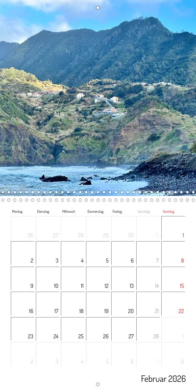 Madeira Klappkalender