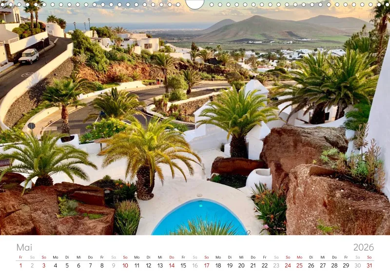 Lanzarote Wandkalender