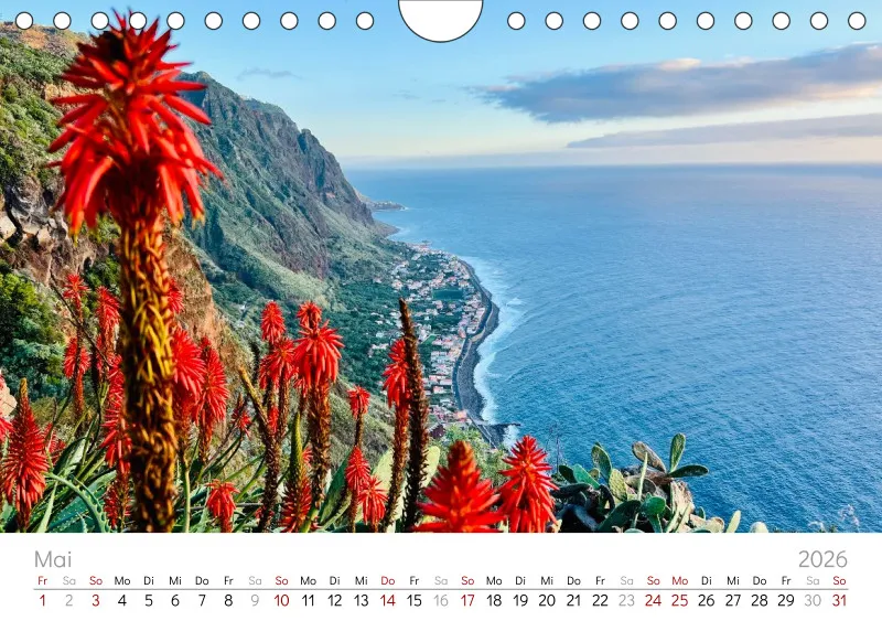 Madeira Wandkalender