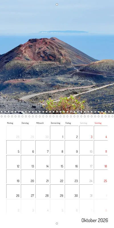 La Palma Klappkalender