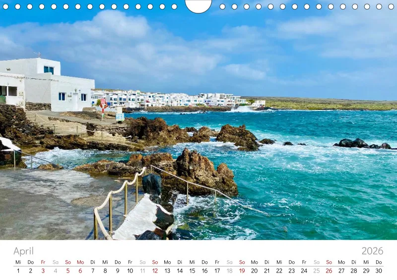 Lanzarote Wandkalender