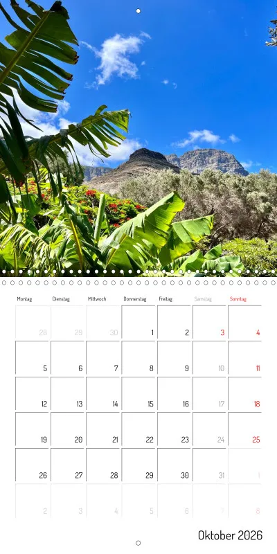 Gran Canaria Klappkalender