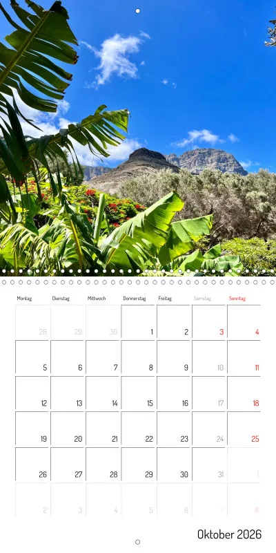 Gran Canaria Klappkalender