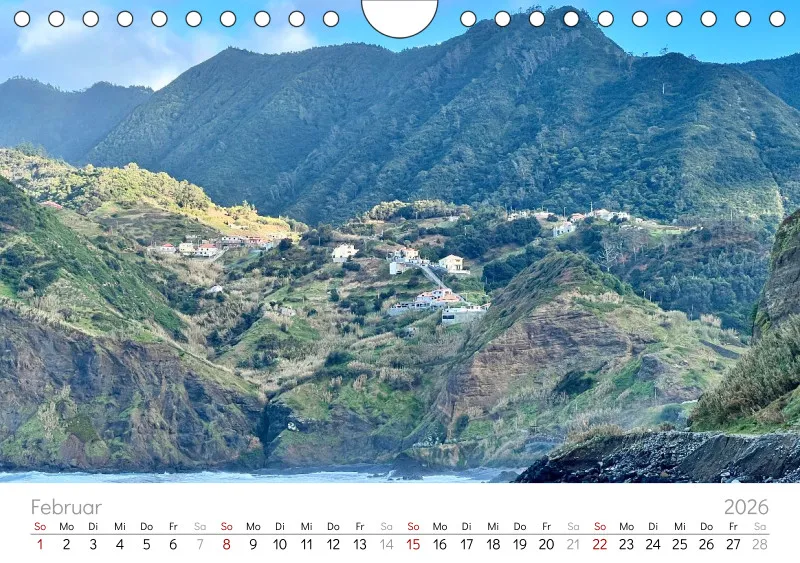 Madeira Wandkalender