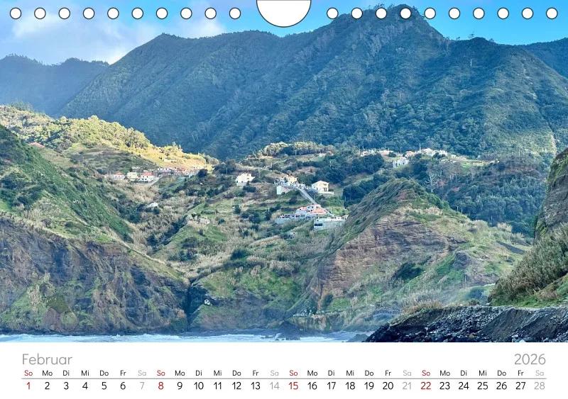 Madeira Wandkalender