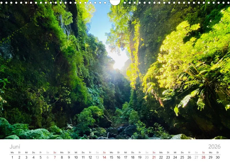 La Palma Wandkalender