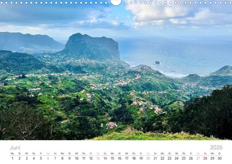 Madeira Wandkalender