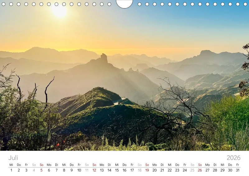 Gran Canaria Wandkalender